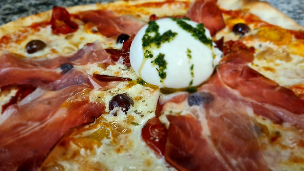 Pizza Burratina